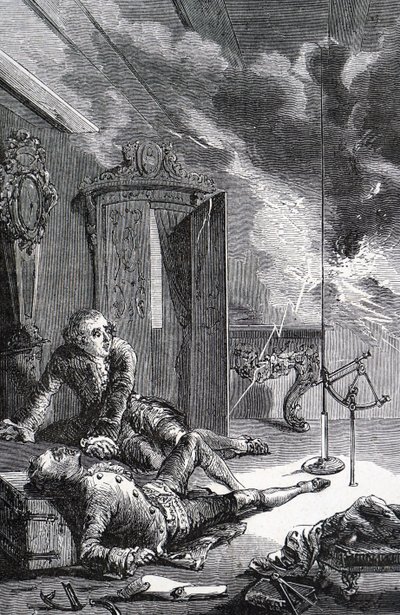 Georg Wilhelm Richmann. tekijältä Unbekannt