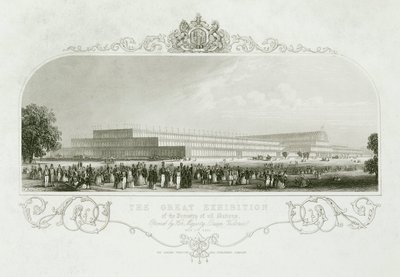 Suuri näyttely 1851 Crystal Palace, Lontoo tekijältä Unbekannt