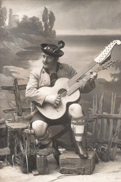 Gustav Rehl, Saksa 1908 (b/w kuva) tekijältä Unbekannter Künstler