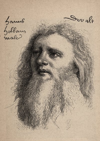 Hans Holbein vanhin 1460-1524 - Omakuva - Hans Holbein Vanhin - Omakuva. tekijältä Unbekannt