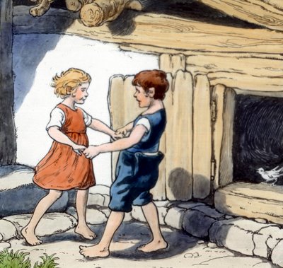 Hannu ja Kerttu tekijältä Unbekannter Künstler