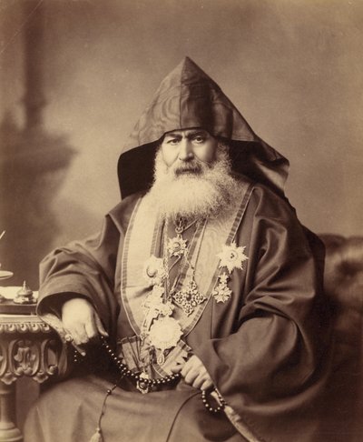 Harootiun Vehabedian, Jerusalemin armenialainen patriarkka, 1900-10 tekijältä Unbekannt