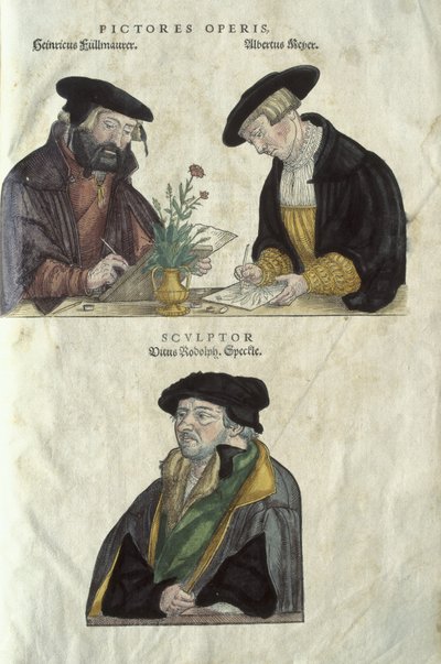 Herbals Albrecht Mayer, Veil Rudolph Speckle ja Heinrich Fullmaurer tekijältä Unbekannt