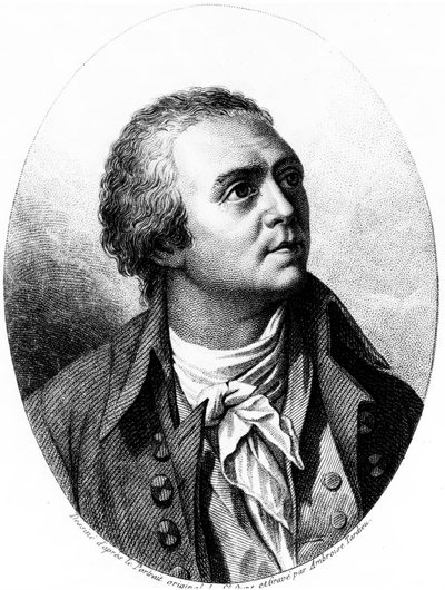Horace Benedict de Saussure, sveitsiläinen fyysikko ja geologi, c 1780 tekijältä Unbekannt
