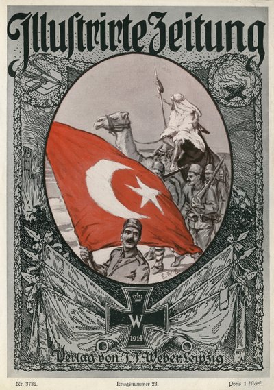 Illustrirte Zeitung: etukansi, 7. tammikuuta 1915. tekijältä Unbekannter Künstler