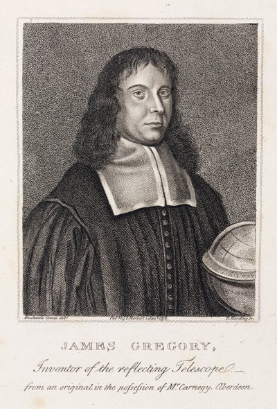 James Gregory, skotlantilainen matemaatikko, n. 1670 tekijältä Unbekannt