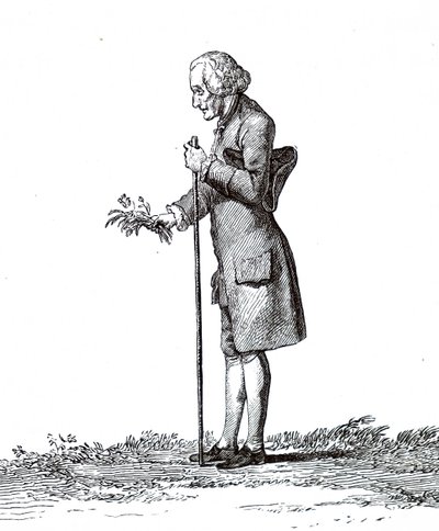 Jean-Jacques Rousseau. tekijältä Unbekannt