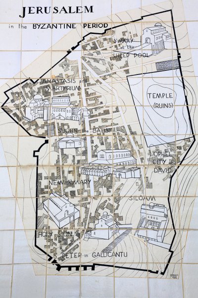 Jerusalem bysanttilaisella kaudella, Jerusalem, Israel tekijältä Unbekannt