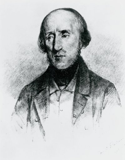Joseph Plateau, belgialainen fyysikko, 1800-luvun puoliväli tekijältä Unbekannt