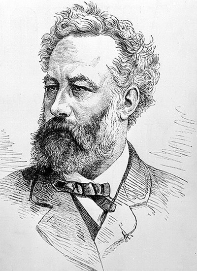 Jules Verne (kaiverrus) tekijältä Unbekannter Künstler