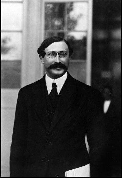 Leon Blum, noin 1914 (s/w-kuva). tekijältä Unbekannter Künstler