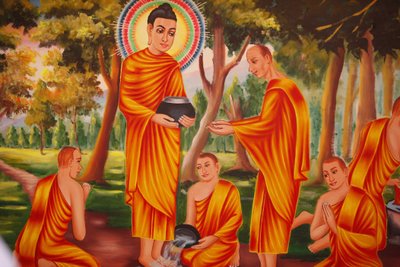 Dharmaa levittävän Buddhan elämä, Phnom Penh, Kambodža tekijältä Unbekannt