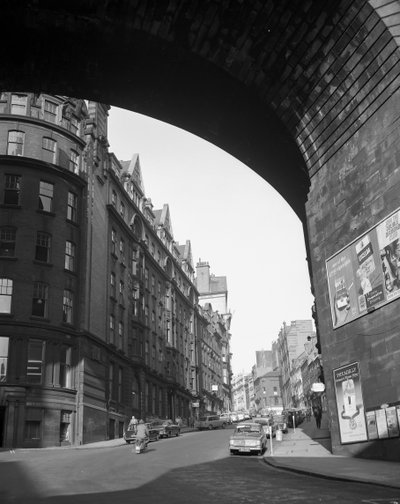 Dean Streetin katselu The Sidesta, Newcastle upon Tyne, Yhdistynyt kuningaskunta, marraskuu 1963 (m/v kuva) tekijältä Unbekannt