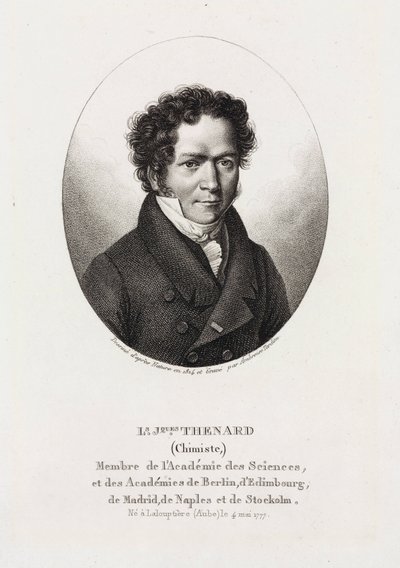 Louis Jacques Thenard, ranskalainen kemisti tekijältä Unbekannt