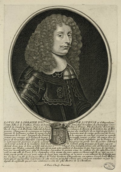 Louis de Lorraine de Joyeusen herttua tekijältä Unbekannter Künstler