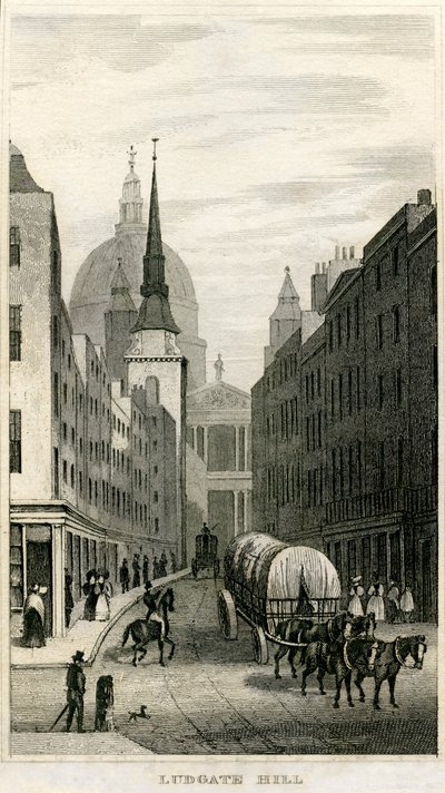 Ludgate Hill tekijältä Unbekannt