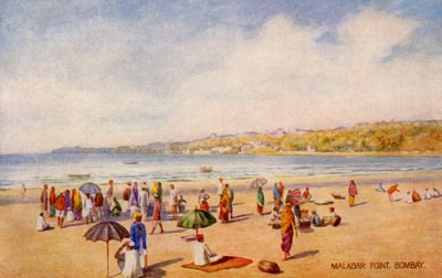 Malabar point, Bombay, Intia tekijältä Unbekannter Künstler