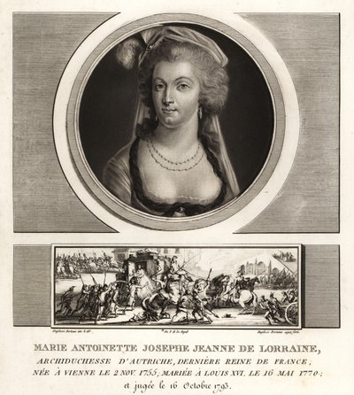 Marie Antoinette, Ranskan viimeinen kuningatar tekijältä Unbekannt