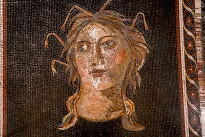 Meeresgöttin (3. Jahrhundert, Mosaik) von 