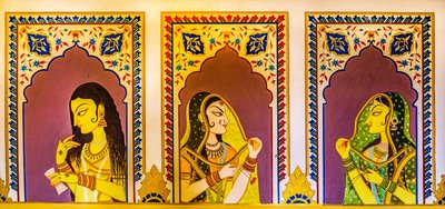 ਰਾਜਸਥਾਨ, ਰਾਜਸਥਾਨ, ਭਾਰਤ, ਏਸ਼ੀਆ (ਫੋਟੋ) ਫਿਨਿਸ਼ ਵਿੱਚ ਲਘੂ ਚਿੱਤਰਕਾਰੀ, ਕਲਾ ਅਤੇ ਸ਼ਿਲਪਕਾਰੀ tekijältä Unbekannter Künstler