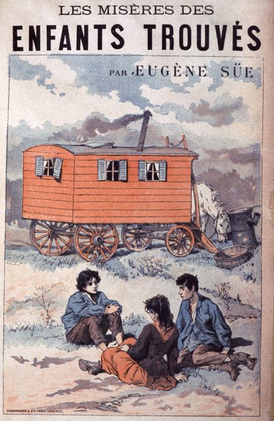 Löytölasten kurjuus, 1900-luvun alkupuoli (painokuva). tekijältä Unbekannter Künstler