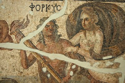 Merimaiseman mosaiikki, Turkki tekijältä Unbekannt