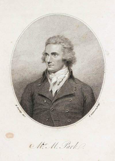 Mungo Park, skotlantilainen tutkimusmatkailija tekijältä Unbekannt
