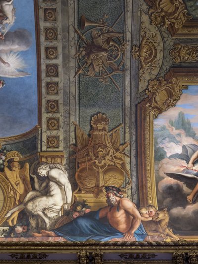 Mytologiset hahmot. François Perrierin (1594-1649) maalaama sisustus tekijältä Unbekannt
