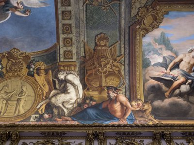 Mytologiset hahmot. François Perrierin (1594-1649) maalaama sisustus tekijältä Unbekannt