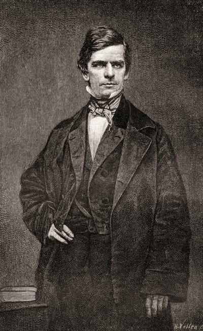 Nathaniel Prentice Banks, The Century Magazine, julkaistu 1887 (kaiverrus) tekijältä Unbekannt