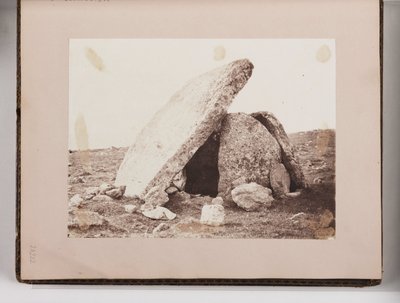 Neoliittinen monumentti, Wales, noin 1860-luku tekijältä Unbekannt