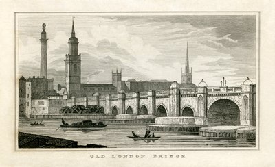 Old London Bridge tekijältä Unbekannt