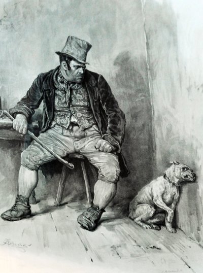 Oliver Twist, Charles Dickens - kuvitus tekijältä Unbekannter Künstler