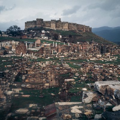 Ottomaanien linna Ayasuluk, Selcuk, Izmirin maakunta, Turkki tekijältä Benjamin Baud