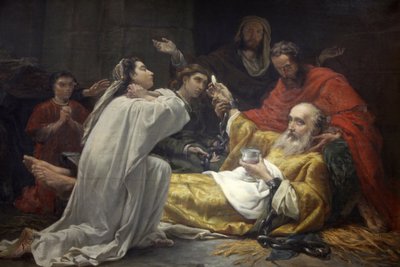 Pariisi, Ranska Maalaus Saint-Francois-Xavierin kirkossa: Saint-Francois-Xavierin kuolema, Pariisi, Ranska tekijältä Unbekannt