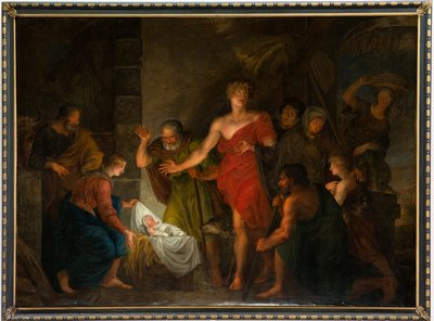 Seurakuntakirkko (Saint Salvator Parish Church). Sisustus. Maalaus. tekijältä Unbekannter Künstler