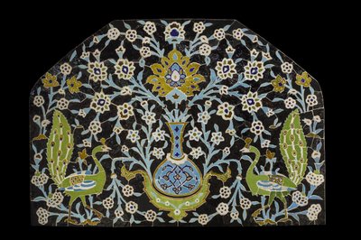 Peacock paneeli. Iran, Isfahan (?) tekijältä William M. Timlin