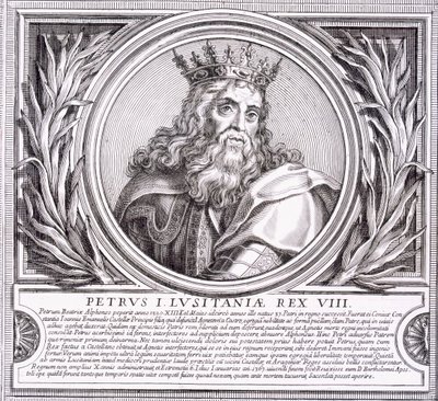 Portugalilainen Pedro I (litho) tekijältä Unbekannt