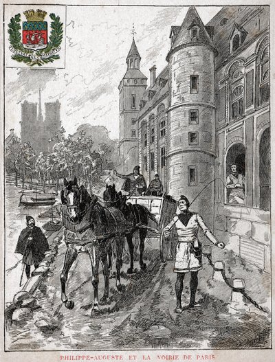 Philippe Auguste. Philip II Ranskasta. tekijältä Nicolas Liez