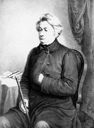 Adam Bernard Mickiewiczin (1798-1855), puolalaisen runoilijan, näytelmäkirjailijan, esseistien ja poliittisen aktivistin muotokuva, Vezenberg & Co. tekijältä William M. Timlin