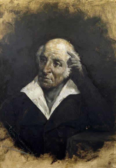 Domenico Rossettin (Trieste 1774-1842), italialaisen poliitikon ja juristin muotokuva tekijältä Benjamin Baud