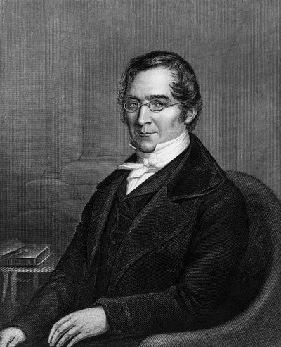 Joseph Louis Gay-Lussacin (1778-1850), ranskalaisen kemistin ja fyysikon muotokuva, kaiverrus tekijältä William M. Timlin
