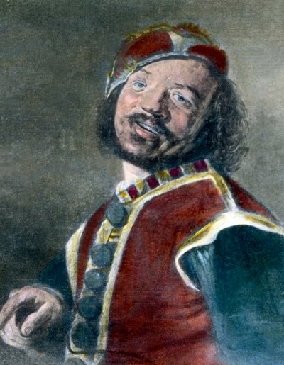 Jonglöörin muotokuva tekijältä Unbekannter Künstler
