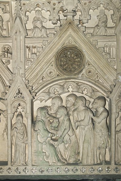 Portugali - Alcobaça. Ines de Castron hauta Santa Marian luostarissa. tekijältä Benjamin Baud