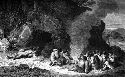 Esihistoria: hautajaiset tekijältä Unbekannter Künstler