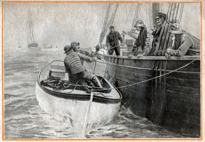 Kielto Yhdysvalloissa. (kaiverrus tekijältä Unbekannter Künstler