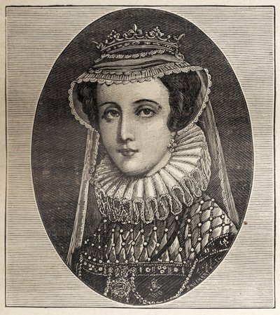 Queen Mary Stewart (kaiverrus) tekijältä Unbekannter Künstler