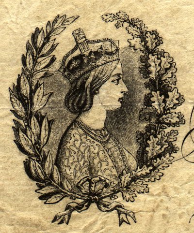 Kuningatar Victoria 1840 -1901 (painettu) tekijältä Unbekannter Künstler