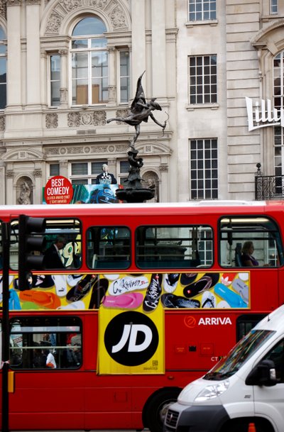 Red London Bus, Piccadilly (kuva) tekijältä Unbekannt