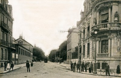 Reims: Lundy Boulevard, Ceres Esplanade 1900-luvun alussa (postikortti) tekijältä Benjamin Baud